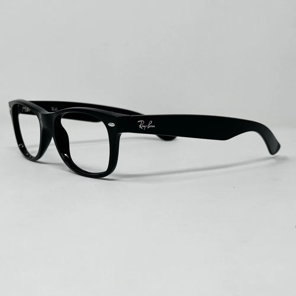 Ray-Ban RB2132 New Wayfarer 901 Black Sunglass Frames 52-18-145 Italy Authentic